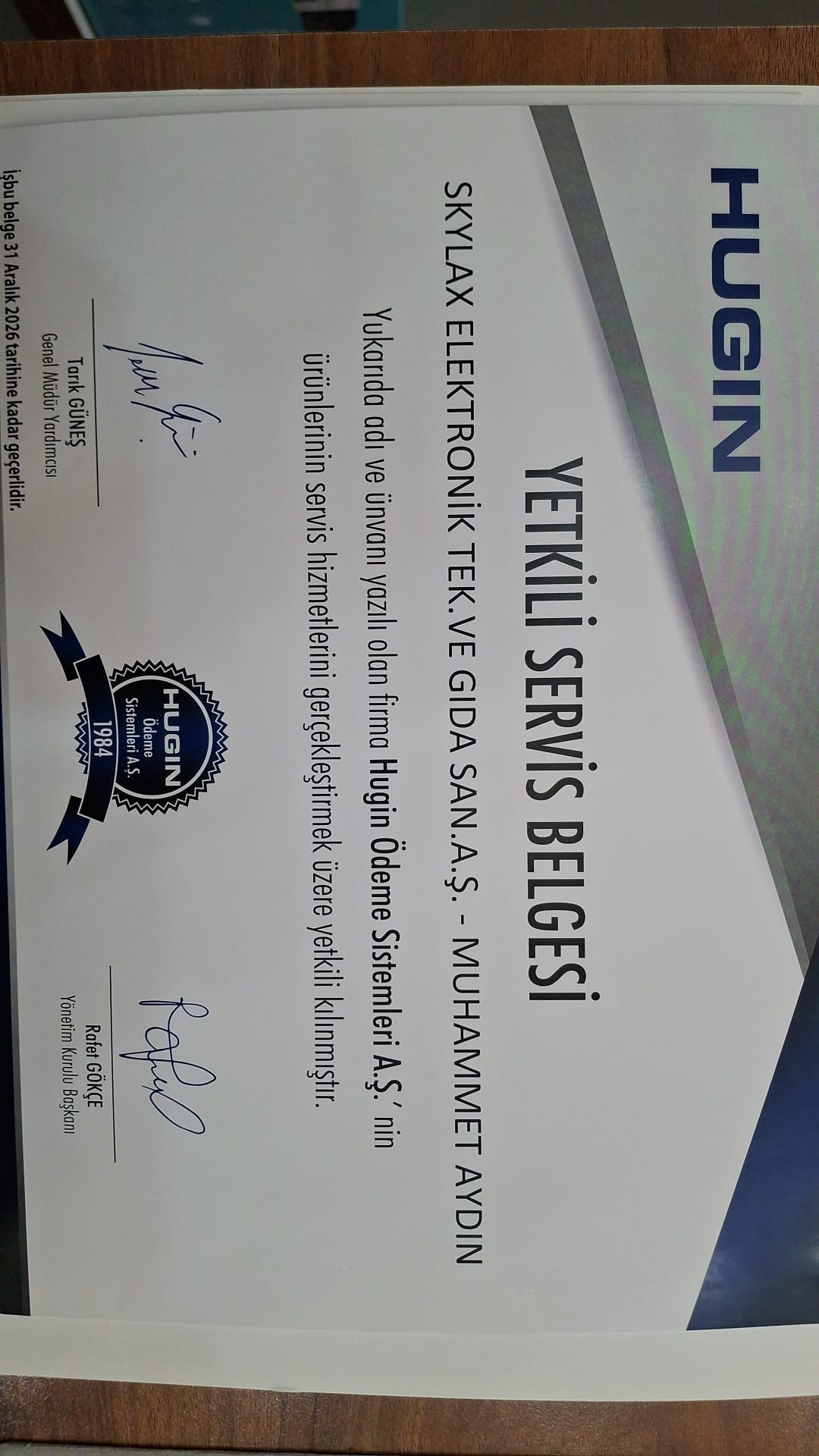 SKYLAX ELEKTRONIK TEKNOLOJILERI VE GIDA SANAYI ANO